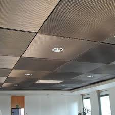 Wire Mesh Suspended Ceiling Stainless Steel Acoustic Egla Twin 4243 Haver Boecker Ohg With Images Drop Ceiling Tiles Acoustic Ceiling Tiles Ceiling Tiles Painted