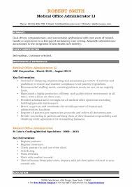 Build your own medical office manager job description using our guide on the top medical post your medical office manager job today. Medical Office Administrator Resume Samples Qwikresume
