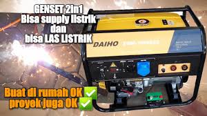 Maybe you would like to learn more about one of these? Genset Serbaguna 2in1 Genset Las Listrik Murah Tapi Berkualitas Daiho Ewm7000dxs Youtube
