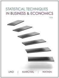 Statistical Techniques In Business Economics With Connect Plus By Douglas Lind Http Www Amazon Com Dp 0077505 Business And Economics Economics Statistical