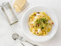 Plat De Pates Carbonara A La Creme Recipe Pasta Dishes Carbonara Pasta Dishes