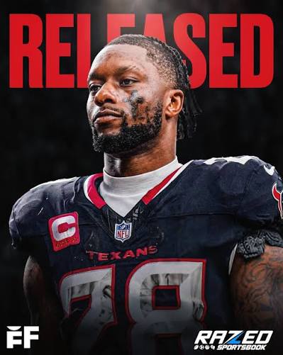 BREAKING: The Texans released RB Joe Mixon 🚨 Mixon, 29, did not play at  all last season due to an injury.