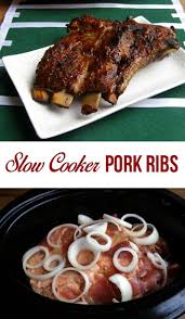 Slow Cooker Spare Ribs Slow Cooker Ribs Crockpot Recipes Slow Cooker Recipes