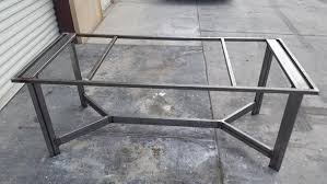 Steel Table Frame Welded Frame Rustic Table Frame Industrial Table Frame Custom Table Frame Steel Fr Mesa De Ferro Moveis De Aco Decoracao De Ferro