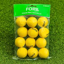 Schwunggeschwindigkeiten um die 85 mph. Forb Schaumstoff Golfballe 12 Stuck Net World Sports