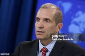 14 State Department Holds First Press Briefing Of Trump Administration  Stock Photos, High-Res Pictures, and Images