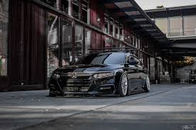 For Honda Accord 2013-2017 Sedan 4 Door Mod Style Black Side Skirts Body  Kit | Ebay