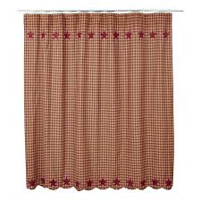 Check wayfair's vast choice of top brands & styles and get great discounts daily. Burgundy Star Shower Curtain Www Bestwindowtreatments Com