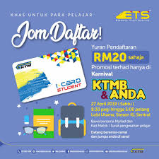 Valid for one year from date of issue or after the end of studies, whichever is earlier. Ktm Berhad Jom Kunjungi Booth Ktmi Card Di Karnival Ktmb Facebook