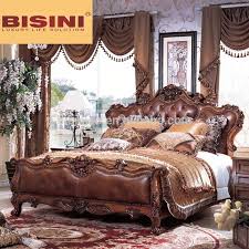 Bisini Luxury New Classical Top Quality Genuine Leather Bedroom Set View Italian Classic Bedroom Buy Bedroom Furniture Luxury Bedroom Sets Leather Bedroom Set