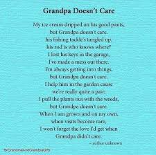 Grandpa S First Birthday In Heaven Poem Pin By Brandy Styers On Bon Grandfather Quotes Grandparents Quotes