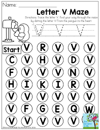 February Fun Filled Learning Preschool Letters Letter V Worksheets Preschool Worksheets