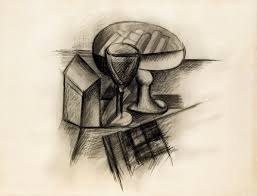 Pablo picasso, still life with fish, 1923, oil on canvas, wadsworth atheneum museum of art, hartford. Pablo Picasso Still Life With A Glass And Bowl