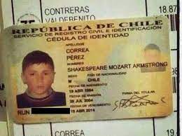 Inhabilidades para desempeñar el cargo de vocal de mesa: Shakespeare Mozart Armstrong Denunciara Al Servicio Electoral Por Las Burlas Hacia Su Nombre Chile El Mundo