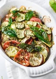 Eatsmarter has over 80,000 healthy & delicious recipes online. Vegetable Tian With Crispy Basil The Dizzy Cook