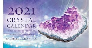 Why pay money when you can get a nice little yearly calendar for free? 2021 Crystal Calendar Northern Hemisphere By Rachelle Charman