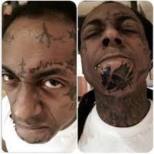 They were inseparable, posing for pictures and walking. Lil Wayne S New Face Tattoo Doesn T Mean What He Thinks It Means