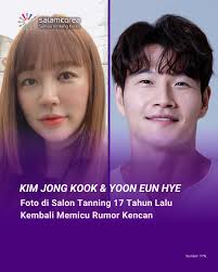 Rumor kencan antara Kim Jong Kook dan Yoon Eun Hye kembali mencuat. Pada  tanggal 9, sebuah unggahan di komunitas daring membagikan foto-foto Kim  Jong Kook dan Yoon Eun Hye yang diambil di