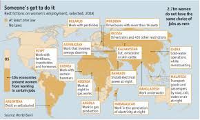 peninsular malaysia—1 june 1957, l.n. 104 Countries Have Laws That Prevent Women From Working In Some Jobs World Economic Forum