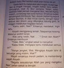 Contoh Cerpen Sudut Pandang Orang Pertama Pelaku Utama Barisan Contoh