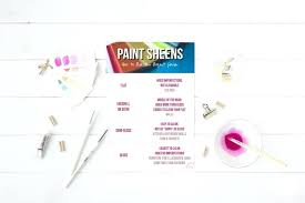 Paint Sheens Guide Nomadhq Co
