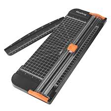 A paper cutter, also known as a paper trimmer, also sometimes described as a paper guillotine, is a tool often found in offices and classrooms, designed to cut a large set of paper sheets at once with a straight edge. Top 10 Paper Trimmers Of 2021 Best Reviews Guide
