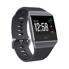 Fitbit Ionic Health Und Fitness Smartwatch Dunkelgrau Und Rauchgrau Amazon Sport Freizeit Starten Sie Ihre Personlic Fitness Horloge Smart Watch Smartwatch