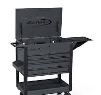22" Deep Shop Cart, Charging/Power in Top Compartment (Storm ...