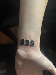 The rapper's debut ep, which featured the single lucid dreams even bore the name 999. Got A 999 Tattoo Today Juicewrld
