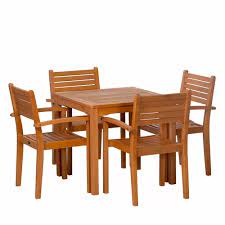 Rated 4.5 out of 5 stars. Giesler 5 Piece Dining Set 5 Piece Dining Set Patio Dining Set Solid Wood Table Tops