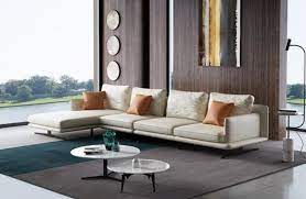 Contemporary furniture stores visit one of our beautiful showrooms today to get inspired by the extraordinary visual displays, meet our professional design consultants, and find the pieces you need to create your dream space. Elegante L Form Holz Leder Couch Bei Jv Mobel Kaufen