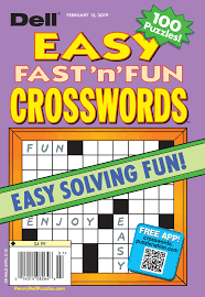 The best free online crossword is brand new, every day. Dell Easy Fast N Fun Crosswords Penny Dell Puzzles