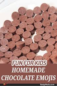 I saw a homemade fishing game in a book from a library and thought it was really cool! Homemade Emoji Chocolate Truffles Two Ingredient Kids Fun