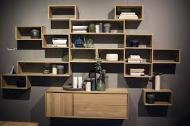 Attach hooks to your wall of choice. 55 Wall Mounted Open Shelves Offering Space Savvy Modularity