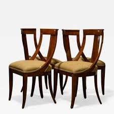 Set Of Four Biedermeier Chairs Biedermeier Chairs Biedermeier Furniture Chair