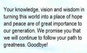 For example, if you are leaving your former place of employment, you may wish to bid farewell to your colleagues, employer, and supervisor. Farewell Message For A Teacher And Mentor Owlcation