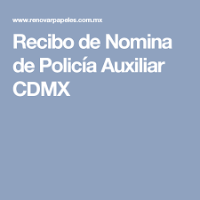 Tempus le ofrece un robusto conjunto de funcionalidades para el manejo de recursos humanos el cual le permite mejorar la productividad de la empresa en la gestión de la información y procesos. Recibo De Nomina De Policia Auxiliar Cdmx Recibo Auxiliares Nomina