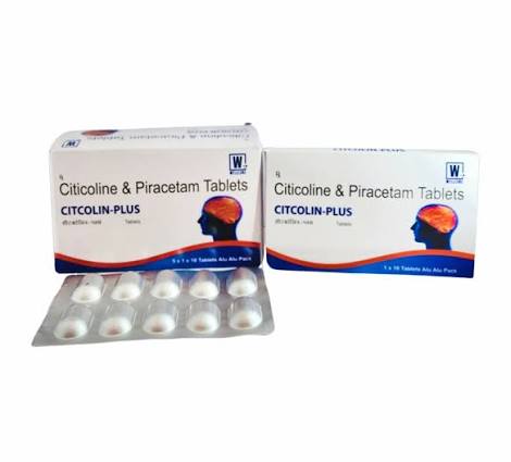 Citicoline Piracetam Tablets, 500 mg at ₹ 3500/box in Raipur | ID: 2853216172097