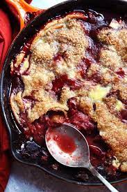 Strawberries And Cream Pandowdy With Rye Crust Joanne Eats Well With Others Recipe Food Strawberries And Cream Food Processor Recipes