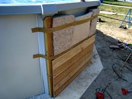 habillage bois et isolation piscine hors sol piscines realisations habillage piscine hors sol piscine hors sol amenagement piscine hors sol