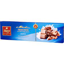 What started as a small company, owned by brothers robert and max frey. Chocolat Frey Extra Fine Milk C2 300g Duty Free Verona Airport Shops
