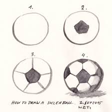 Diary Picture 100 365 How To Draw A Soccer Ball One Of My Current Projects It To Design Signs One Sign Is For A Foo Ball Drawing Soccer Art Soccer Crafts