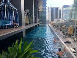 So i might swim in the pool.i'd probably spend most of my time not on the glass part though. The Pool Has Glass Bottom And Walls Looking Onto The Street Picture Of I M Hotel Luzon Tripadvisor