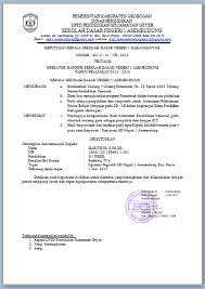 Nomor surat keputusan kepala sekolah. Kumpulan Conton Surat Keputusan Sk Kepala Sekolah Arsip Media Edukasi