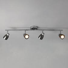 John Lewis Fenix 4 Spotlight Ceiling Bar With Images Nickel Lighting Kitchen Spotlights Black Pearl