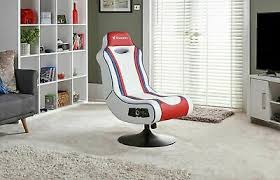 Fold it up to sit and game for hours or lay it flat at the end of a long session and sleep like a baby. Gebrauchte X Rocker Esports Pro Gaming Chair Rot Weiss Go130 Ebay