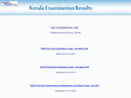 Visit the official website, www.kerala result.nic.in. Plus Two Result 2019 Steps To Check Kerala Dhse Results Careerindia