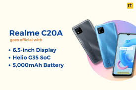 Ultra-affordable Realme C20A goes ...