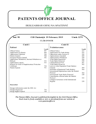 Check spelling or type a new query. Journal 2275 Patents Office