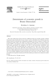 Train the next generation of chartered accountants in your business or organisation. Pdf Determinants Of Economic Growth In Brunei Darussalam